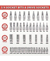 Xdovet Socket Ratchet Wrench Tool Set Metric Extension Bar