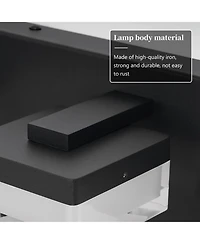 Midola Modern Led Vanity Light for Bathroom Transparent Acrylic Matt Black 3 Light Over Mirror Vanity Light