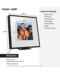 Samsung QN43Q7FAAFXZA 43 Inch Qled Q7F 4K Vision Ai Smart Tv with a Samsung Hw-LS60D 2.0 Channel Photo Frame Speaker with Dolby Atmos (2025)