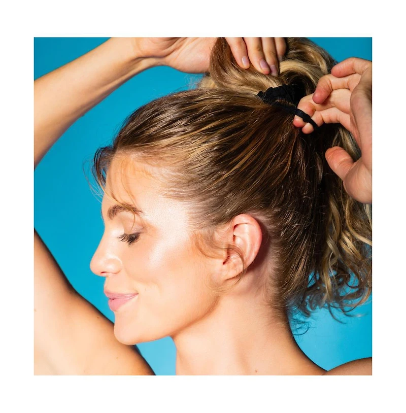 Gimme Beauty Spring Back Hair Bands - No-Snag Elastic Bands for Medium Hair - Gentle Ponytail Holders