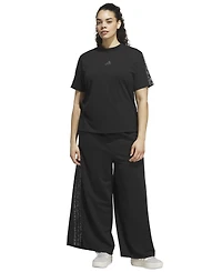 adidas Plus Seasonal Essentials Animal Print French Terry Pants