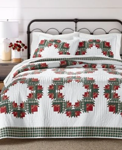 Charter Club Wreath Artisan Quilted Quilt Sets Macys Exclusive