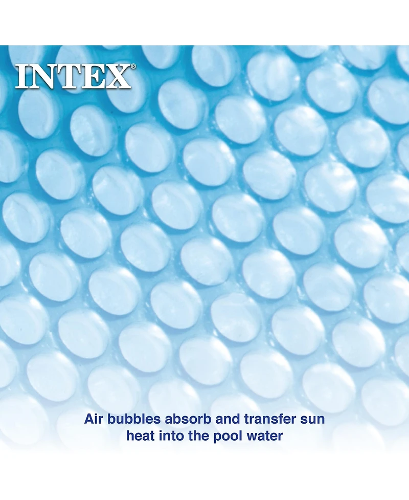 Intext 9.5 Foot Solar Cover Accessory for Above Ground Swimming Pools