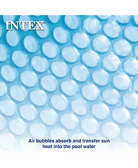 Intext 9.5 Foot Solar Cover Accessory for Above Ground Swimming Pools