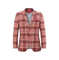 Elie Balleh Men's Slim Fit Solid Blazer Sports Coat