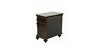 Lucky One 28" Width Solid Wood 3-Drawer Nightstand