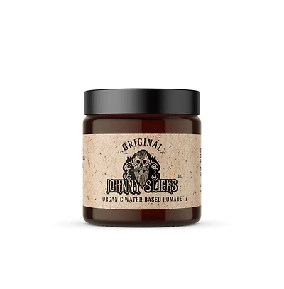Johnny Slicks Water Based Pomade | Strong Hold and High Shine |4 oz |Original Scent