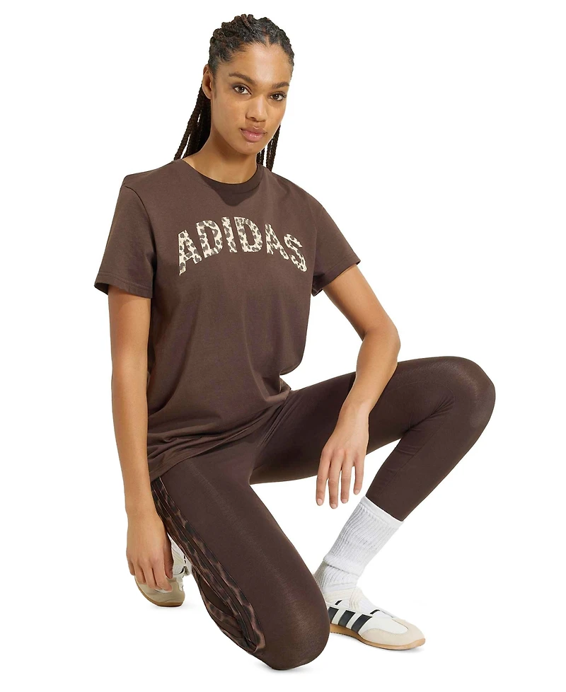 adidas Women's Loose Graphic Cotton T-Shirt