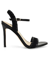 Nine West Women's Maora Whipstitch Ankle Strap Stiletto Sandals