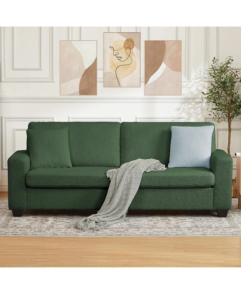 gaomon 83 inch Comfy Cloud Couch, Modern Oversized Loveseat Sofa for Living Room, Removable Washable Cushion Cover