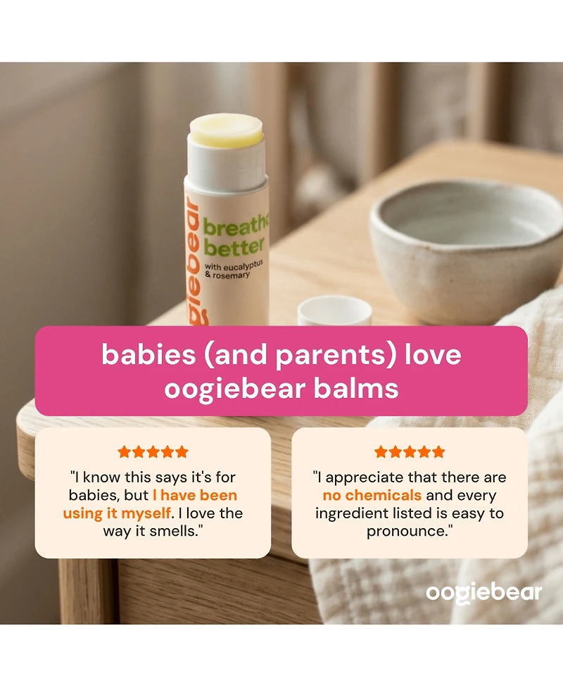 Oogiebear Breathing Rub Balm