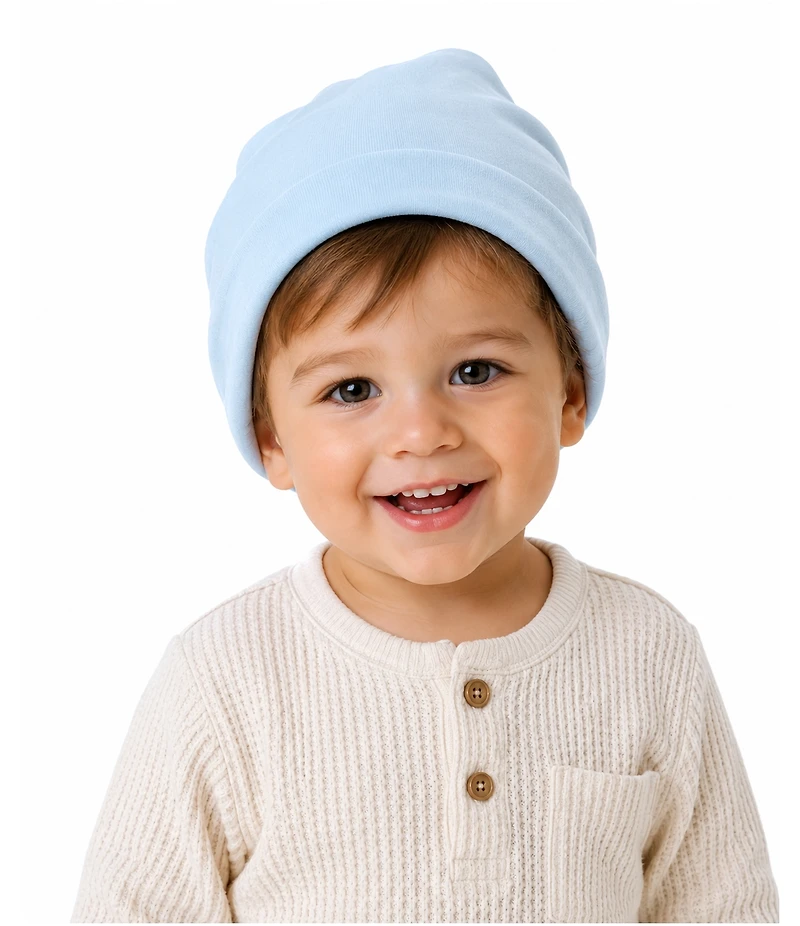 MeMoi Baby Girls Ultra-Plush Cotton-Rich Velour Beanie