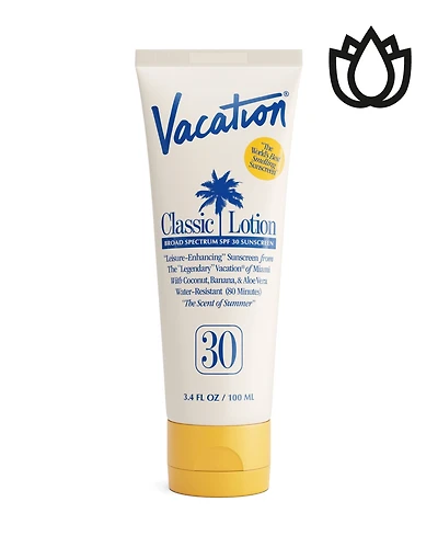 Vacation Classic Lotion Spf 30 Sunscreen, 3.4 oz.