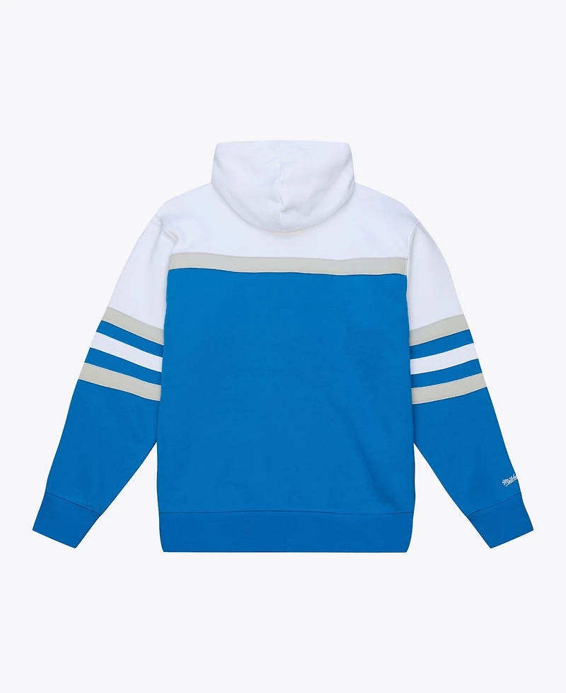 Mitchell & Ness Men's Blue Detroit Lions Head Coach Hoodie