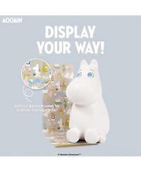 Hamee Squishy Jumbo Toy Moomin Figure Slow Rising Cute Birthday Gift, Stress Relief, Collectible Deskterior Play Doll - Moomintroll
