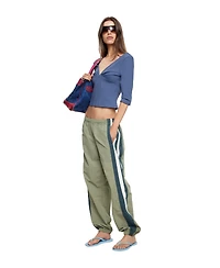 Lioness Women's Canyon V-Neck Crop Top
