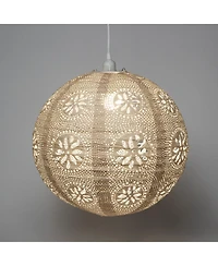 Allsop Home & Garden Soji Stella Nova Boho Pearl - 18" Indoor / Outdoor Pendant Lamp (120V)