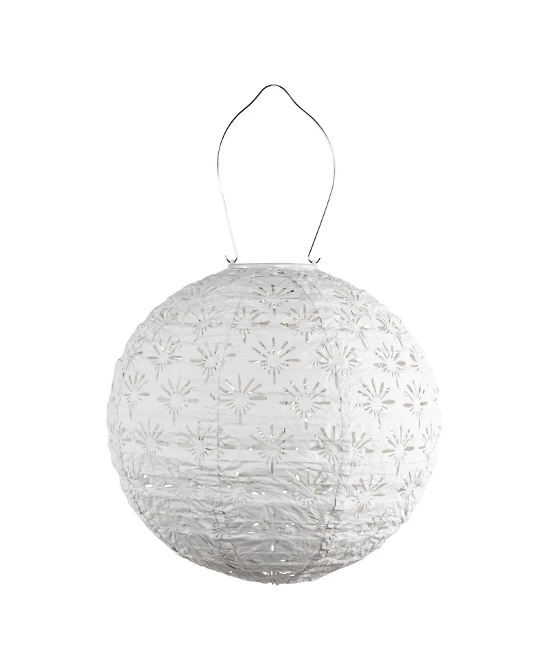 Allsop Home & Garden, Soji Stella - Deco Globe - 12" Solar Lantern