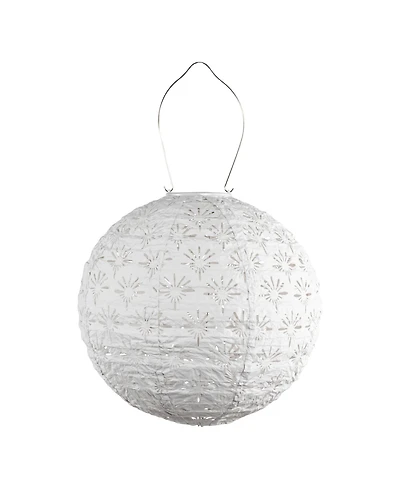 Allsop Home & Garden, Soji Stella - Deco Globe - 12" Solar Lantern