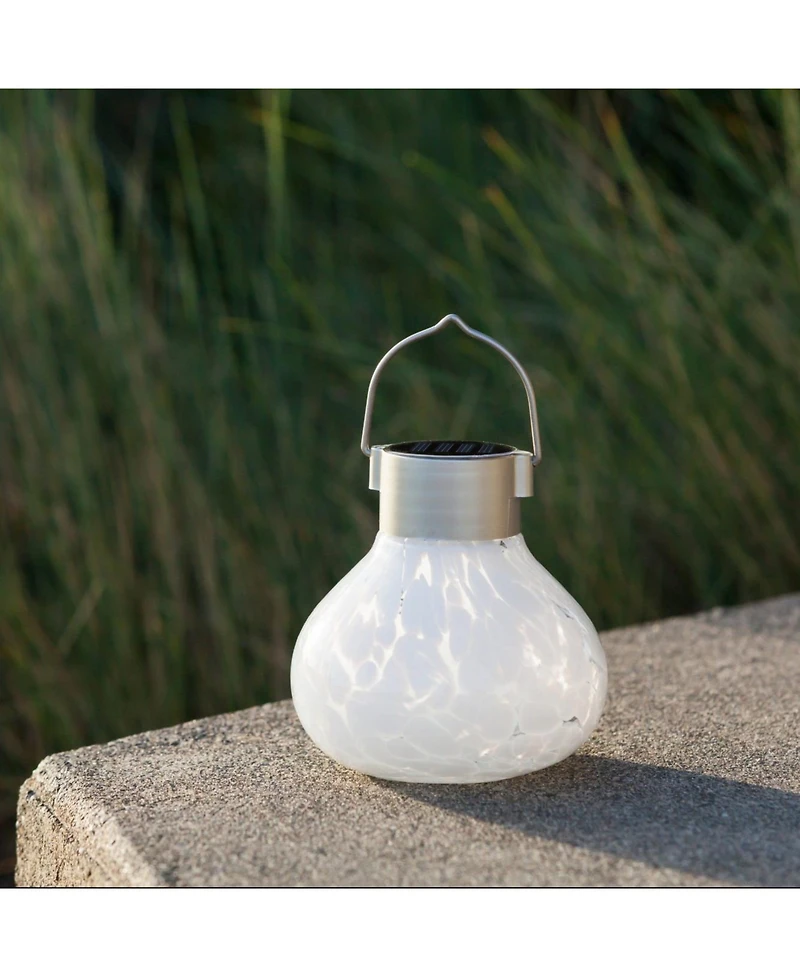 Allsop Home & Garden, Solar Tea Lantern Handblown Glass 3-pack
