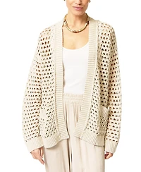 Central Park West Women's Iris Braided Trim Duster