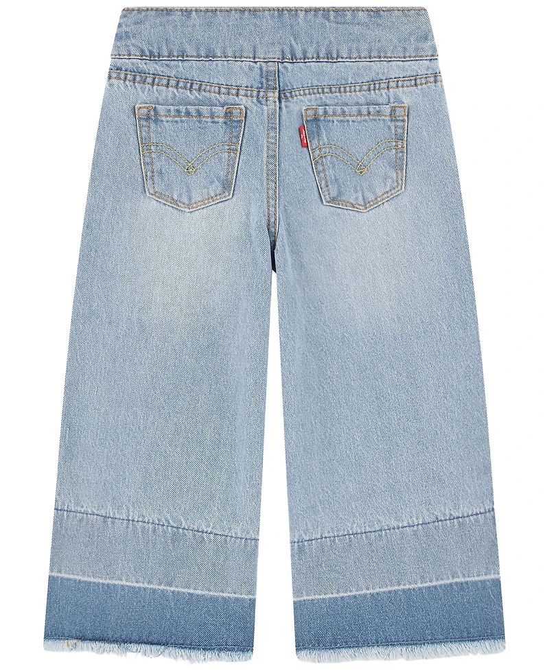 Levi's Toddler Girls' 2T-4T Braided High Rise Baggy Jeans