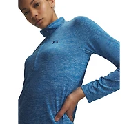 Under Armour Women's Twist Tech Quarter-Zip Logo Top