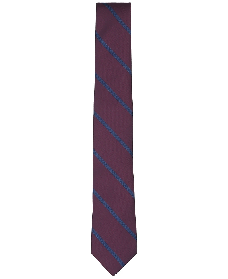 Bar Iii Men's Crew Stripe Pattern Tie
