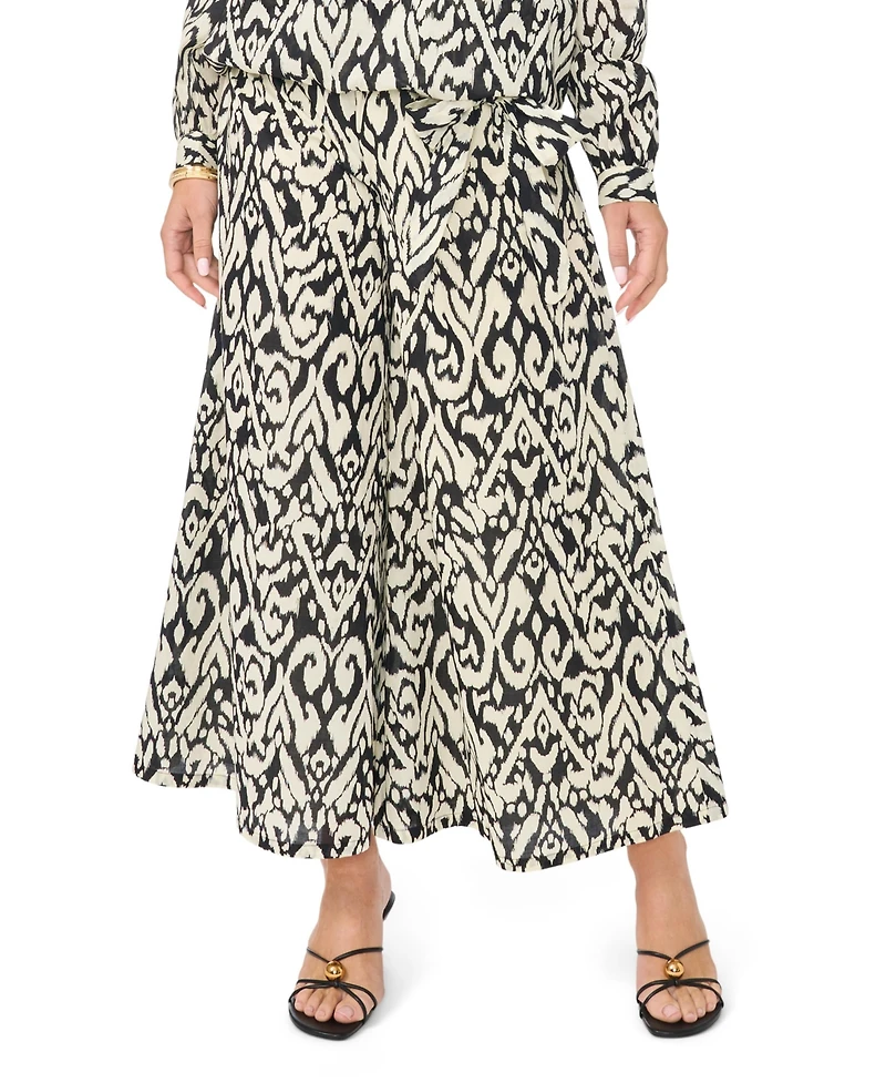 Vince Camuto Women's Cropped Wide-Leg Pants