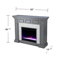 Augusta Home Dakesbury Electric Fireplace