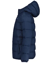 Under Armour Boys' 8-20 Solid Logo Full-Zip Puffer Hooded Jacket