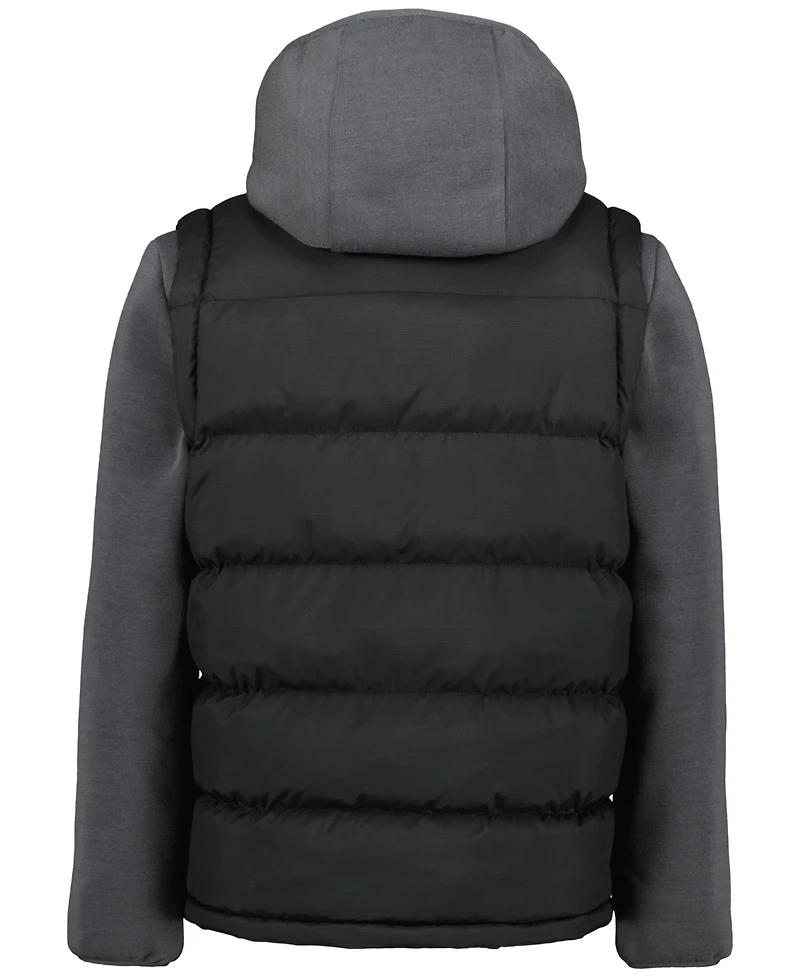 Under Armour Boys' 8-20 Full-Zip Quilted Hooded Jacket