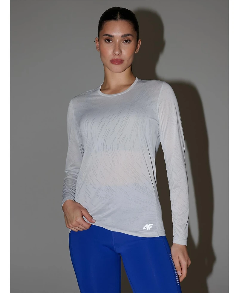 4F Women's Quick-Drying Running Longsleeve