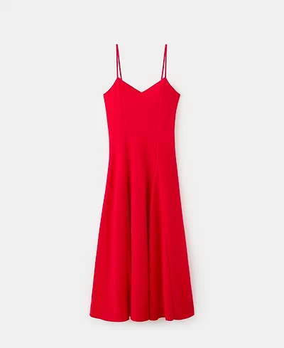 Mango Women's Godets A-Line Dress