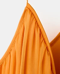 Mango Women's Flowy Chiffon Dress