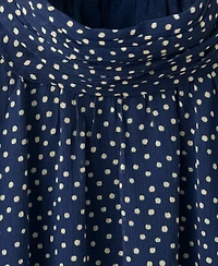 Mango Women's Polka-Dot Halter Dress