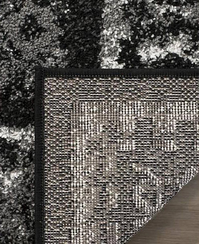 Safavieh Adirondack Black and Silver 9' x 12' Area Rug