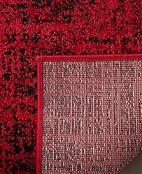 Safavieh Adirondack Red and Black 5'1" x 7'6" Area Rug