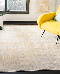 Safavieh Adirondack 207 Creme and Gold 5'1" x 7'6" Area Rug