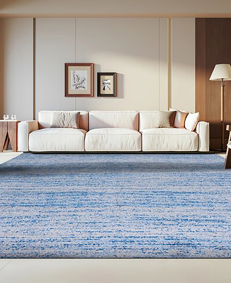 Safavieh Adirondack 117 Blue and Silver 5'1" x 7'6" Area Rug