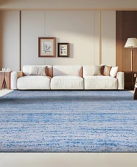 Safavieh Adirondack 117 Blue and Silver 5'1" x 7'6" Area Rug
