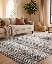 Safavieh Adirondack 119 Ivory and Charcoal 8' x 10' Area Rug