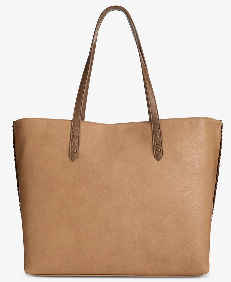 Style & Co Braided-Edge East West Large Tote, Macy's Exclusive