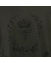 Pre-Owned Dolce & Gabbana Men's Velvet Print Cotton Knit T-Shirt