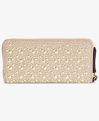 I.n.c. International Concepts Hazell Bloom Studded Zip-Around Wallet, Macy's Exclusive