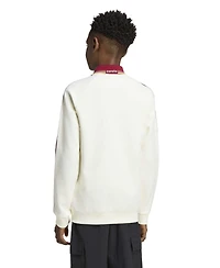 Adidas Big Boys and Girls White Spain National Team Away Full-Zip Anthem Jacket