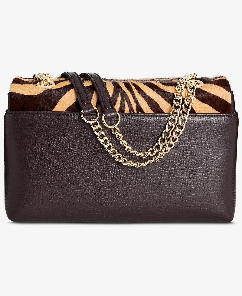I.n.c. International Concepts Soft Ajae Zebra-Print Shoulder Bag, Macy's Exclusive