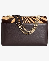 I.n.c. International Concepts Soft Ajae Zebra-Print Shoulder Bag, Macy's Exclusive