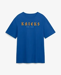 Fanatics Men's Blue New York Knicks Forever Legacy Cotton T-Shirt