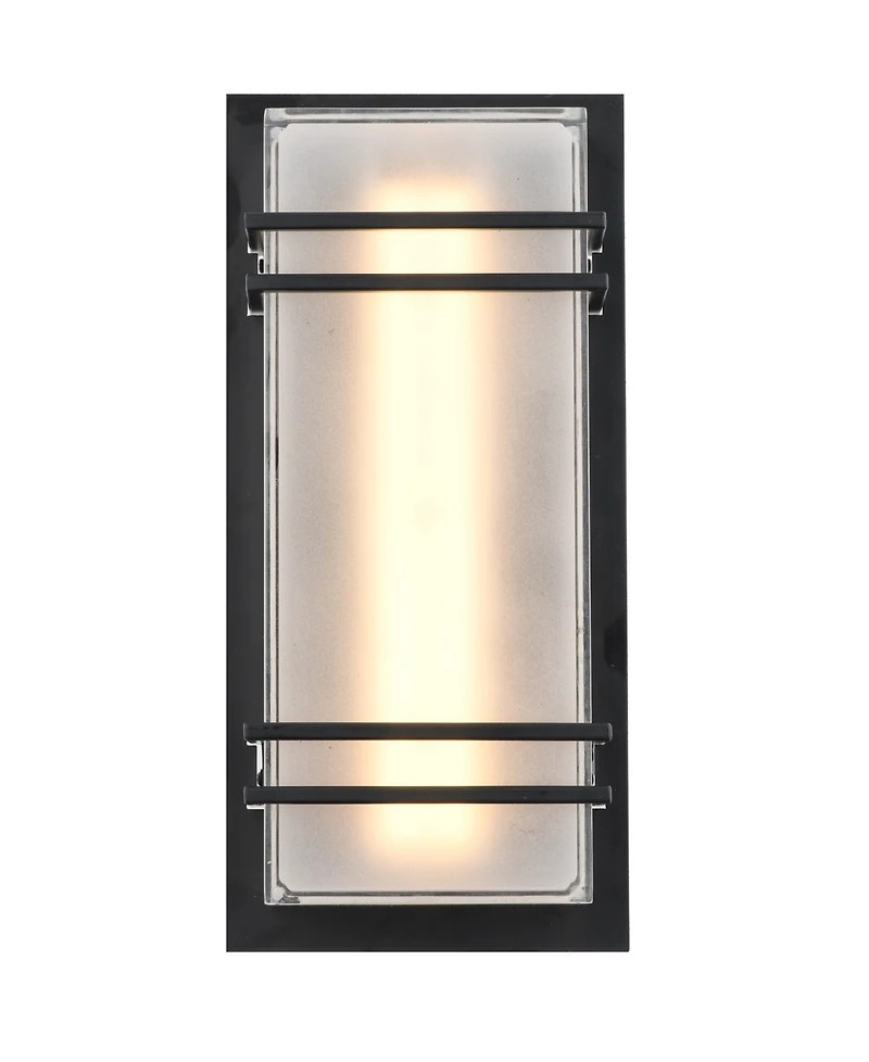 Artcraft Lighting Sausalito 11.81" Metal Horizontal Stripes Led Outdoor Wall Light